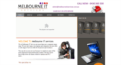 Desktop Screenshot of melbourneitservices.com.au